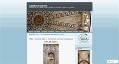Desktop Screenshot of catedraldezamora.wordpress.com
