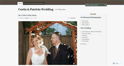 Desktop Screenshot of curtisandpatricia.wordpress.com