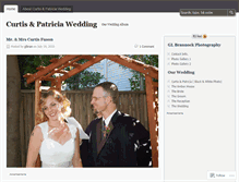 Tablet Screenshot of curtisandpatricia.wordpress.com