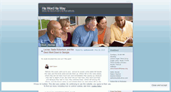 Desktop Screenshot of hiswordhisway.wordpress.com