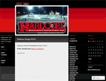 Tablet Screenshot of hardcoreskateparks.wordpress.com