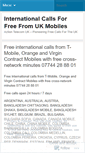 Mobile Screenshot of freeinternationalcalls.wordpress.com