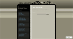 Desktop Screenshot of alexandriana.wordpress.com