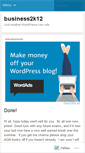 Mobile Screenshot of business2k12.wordpress.com