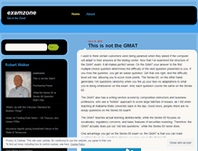 Tablet Screenshot of examzone.wordpress.com