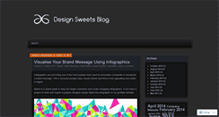 Desktop Screenshot of designsweets.wordpress.com