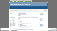 Desktop Screenshot of jamkeywest.wordpress.com