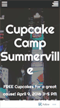 Mobile Screenshot of cupcakecampsummerville.wordpress.com