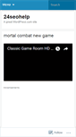 Mobile Screenshot of 24seohelp.wordpress.com