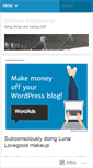 Mobile Screenshot of cleverendeavor.wordpress.com