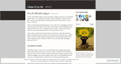 Desktop Screenshot of nobitanta.wordpress.com