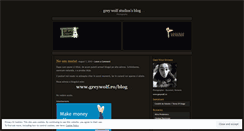 Desktop Screenshot of greywolfstudios.wordpress.com