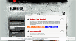Desktop Screenshot of bleepinjeep.wordpress.com