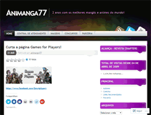 Tablet Screenshot of animanga77.wordpress.com
