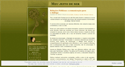 Desktop Screenshot of meujeitodeser.wordpress.com