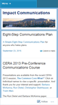 Mobile Screenshot of communicateresearch.wordpress.com
