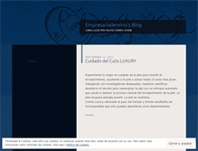 Tablet Screenshot of empresariadereino.wordpress.com