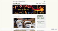 Desktop Screenshot of justbrunch.wordpress.com