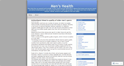 Desktop Screenshot of 4menhealth.wordpress.com