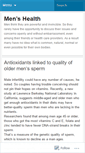 Mobile Screenshot of 4menhealth.wordpress.com