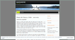Desktop Screenshot of mariandre.wordpress.com