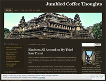 Tablet Screenshot of jumbledcoffeethoughts.wordpress.com