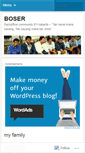 Mobile Screenshot of boser.wordpress.com