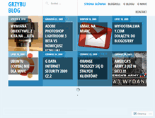 Tablet Screenshot of grzybublog.wordpress.com
