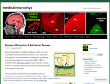 Tablet Screenshot of medicalneurophys.wordpress.com