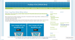 Desktop Screenshot of prodinar.wordpress.com
