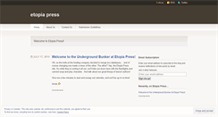 Desktop Screenshot of etopiapress.wordpress.com