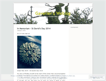 Tablet Screenshot of gaveller.wordpress.com