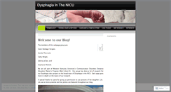 Desktop Screenshot of dysphagiainthenicu.wordpress.com