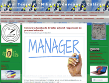 Tablet Screenshot of liceusadoveanu.wordpress.com