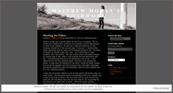 Desktop Screenshot of matthewtmoran.wordpress.com