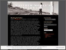 Tablet Screenshot of matthewtmoran.wordpress.com