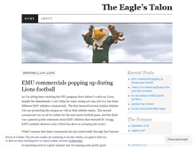 Tablet Screenshot of eagletalon.wordpress.com