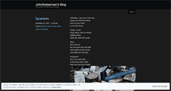 Desktop Screenshot of johnthebarman.wordpress.com