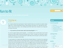 Tablet Screenshot of funtofit.wordpress.com