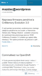 Mobile Screenshot of mazdac.wordpress.com