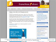 Tablet Screenshot of franchisestore.wordpress.com