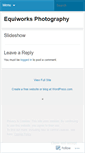 Mobile Screenshot of equiphotoworks.wordpress.com
