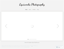 Tablet Screenshot of equiphotoworks.wordpress.com