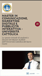 Mobile Screenshot of comunicazionedigitaleinterattiva.wordpress.com