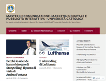 Tablet Screenshot of comunicazionedigitaleinterattiva.wordpress.com