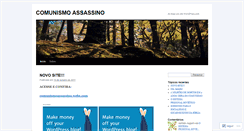 Desktop Screenshot of comunismoassassino.wordpress.com