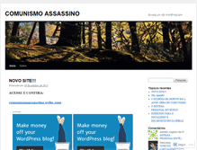 Tablet Screenshot of comunismoassassino.wordpress.com