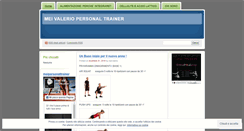 Desktop Screenshot of meivalerio.wordpress.com