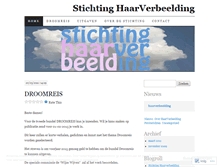 Tablet Screenshot of haarverbeelding.wordpress.com