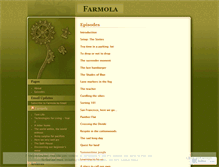 Tablet Screenshot of farmola.wordpress.com